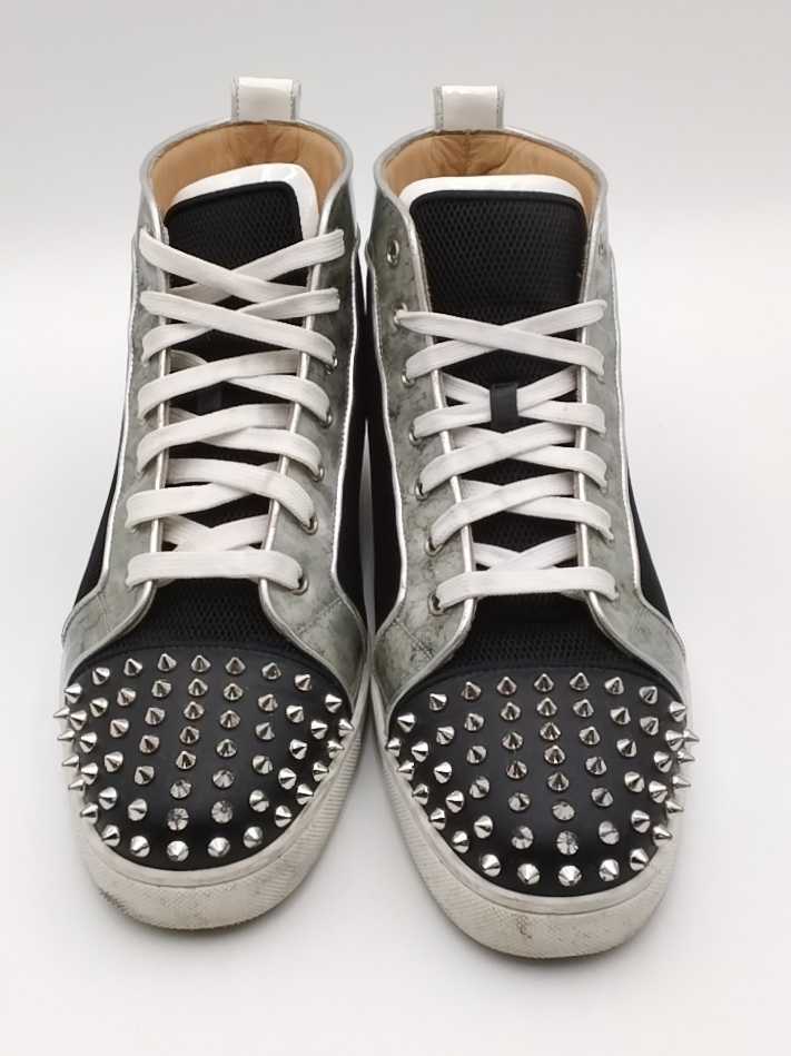 Christian Louboutin Louis Orlato Spiked High Top Sneakers Size 45