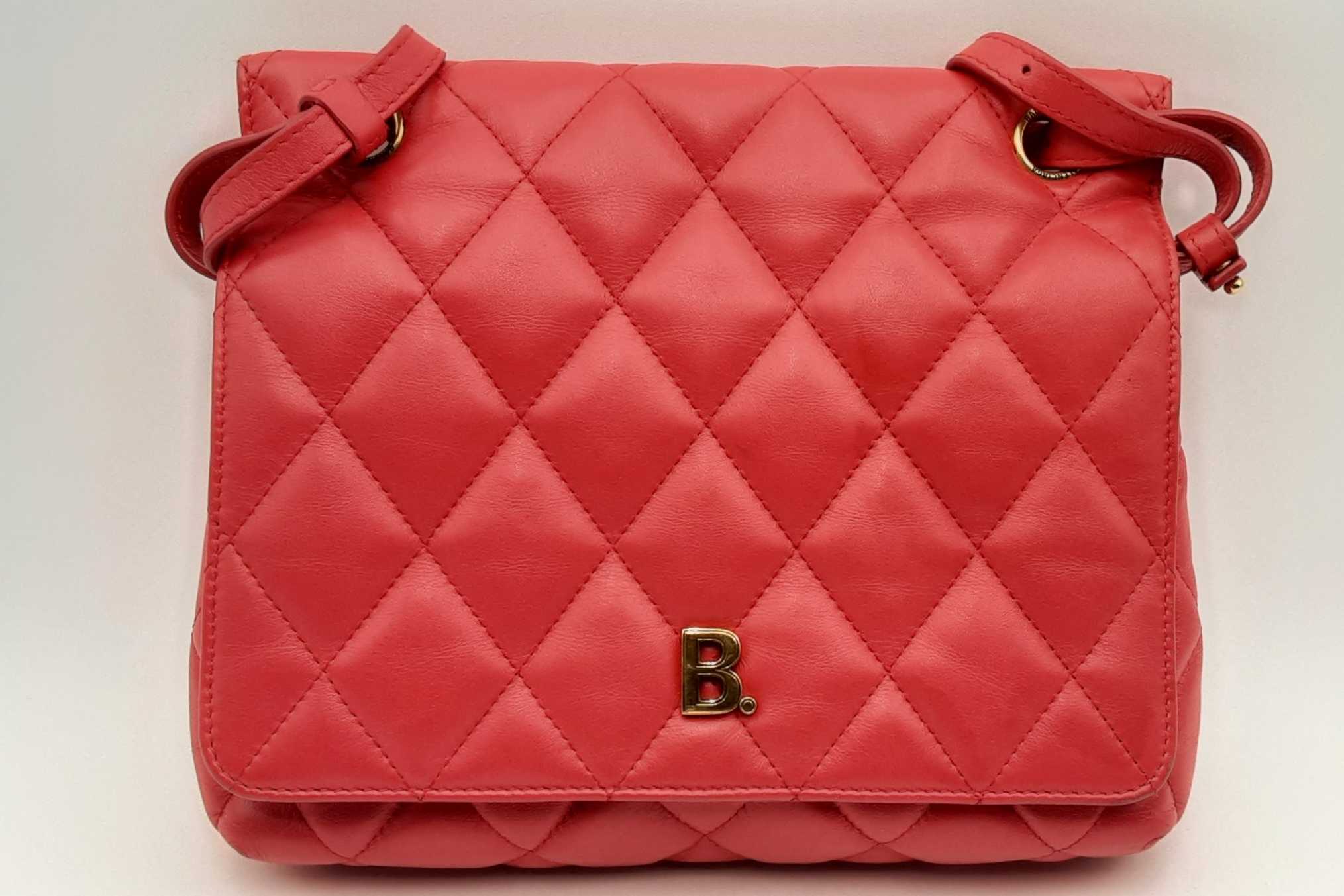 Red Quilted Shoulder Bag Curve Cross Body Small | Ruby Red Quilted Velvet Crossbody  main image 3