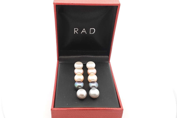 Rad Pearl Sterling Silver Earring Set Eb1022osdu 144010001639