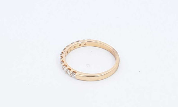 14k Yellow Gold 0.5ctw Ethique Lab Grown Diamond Ring Size 8.25 Eb0623lsedu