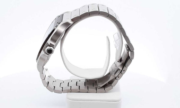 Cartier Santos Grey Dial Automatic Stainless Steel Watch Ebwrxzdu 144030002641