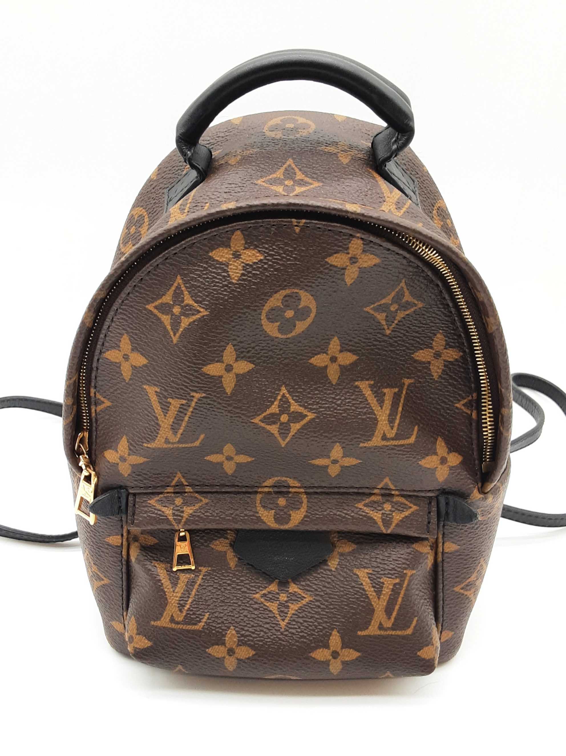 LOUIS VUITTON ミニリュック Louis Vuitton Palm Springs Brown Monogram Mini Backpack