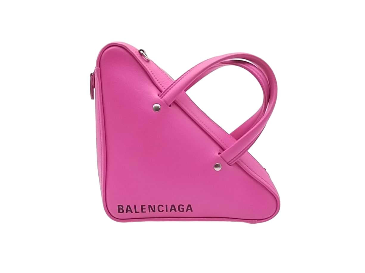 Balenciaga Triangle Duffle Pink Handbag Jg0125wzxmia – Max Pawn