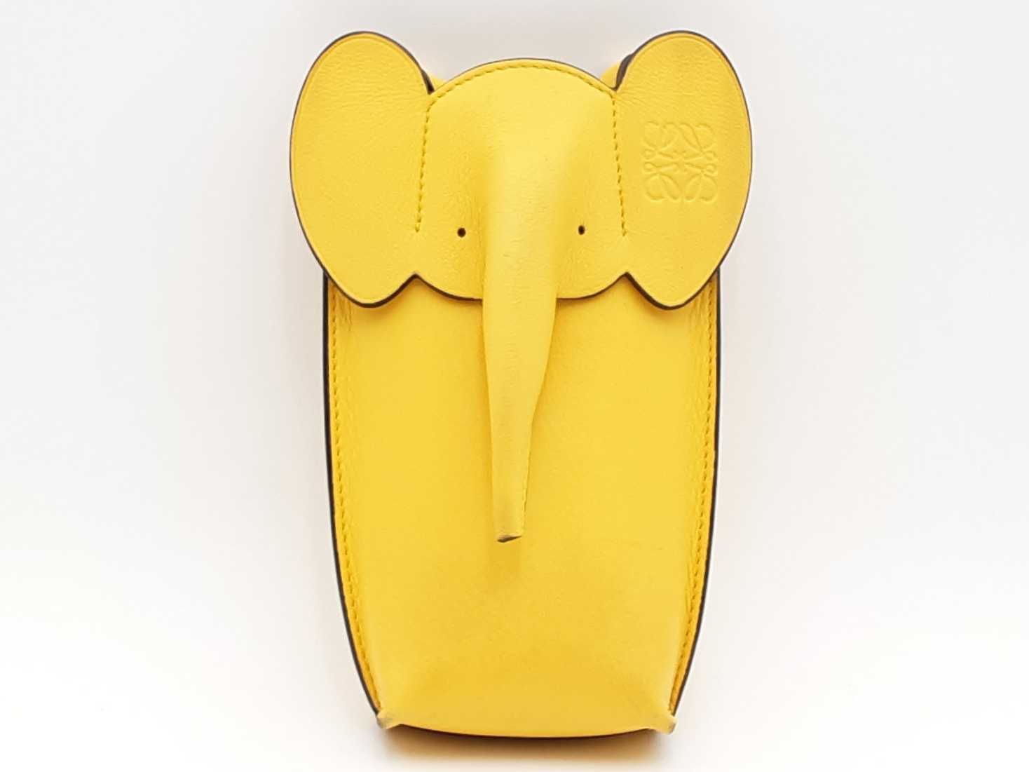 Loewe Calfskin Elephant Cross Body Yellow Aa0526orzsa – Max Pawn