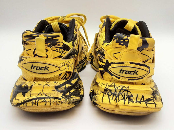 Balenciaga Track Graffiti Yellow Black Shoes Size Us 6 M Dolxzde 144020012692
