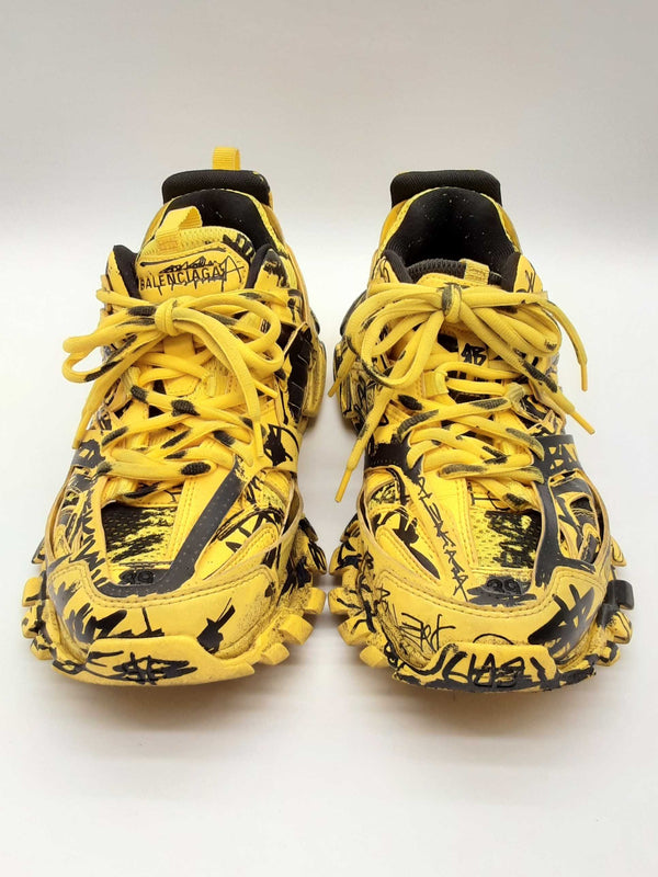 Balenciaga Track Graffiti Yellow Black Shoes Size Us 6 M Dolxzde 144020012692