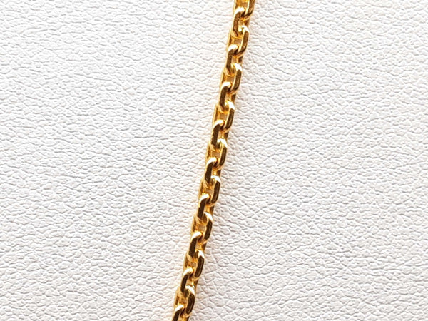 18k Yellow Gold 12.5g Cable Chain 18 In Do0424rxzde