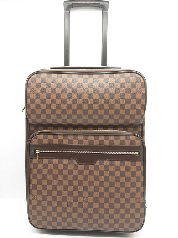 Louis Vuitton 55 Business Pagase Ebene Damier Canvas Suitcase Do0323lrzxde