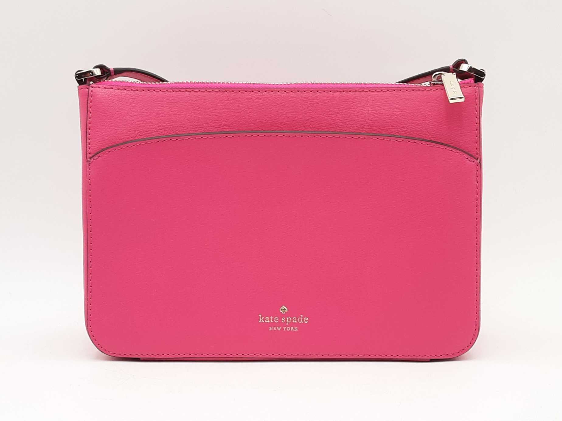 Kate Spade Adel Medium Pink Top Zip Crossbody Sd0825wzsa – Max Pawn