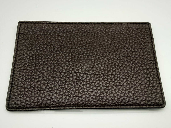 Gucci Brown Soft Leather Envelope Card Holder Wallet Do0923lxzde