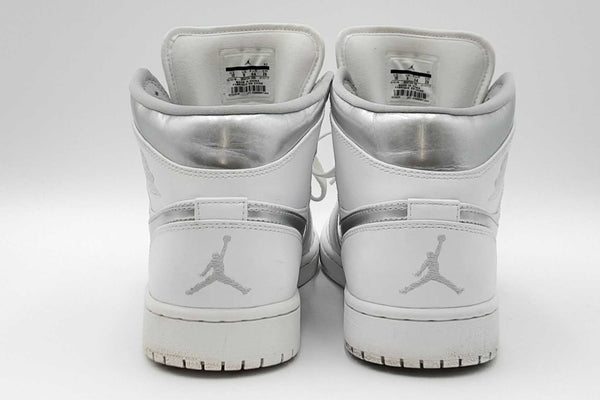 Nike Air Jordan 1 Retro White Sneakers Size 10 Eb0923rxdu