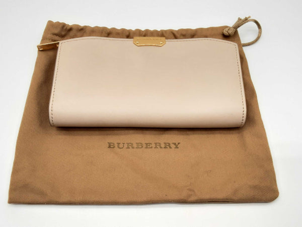 Burberry Beige Leather Wallet Docrde 144020013211