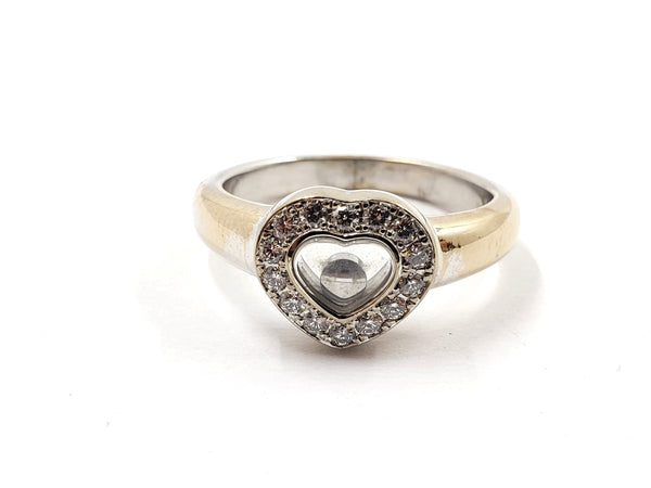 Chopard Heart Platinum Diamond Ring 0.32CTW (CZX) 144010002236