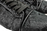 Christian Louboutin Black Velvet Orlato Trainers Size 41 Eb0226loxde