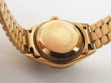 Rolex 26 Datejust Champagne Dial Diamonds Sapphires 18k Yg Watch Do0326irxzde