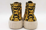 Versace Greca Barocco High Top Sneakers Size 43 Eb0426lxzsa