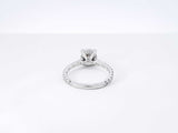 A. Jaffe 2.02 Cttw Diamond & 14k White Gold Ring 3.2 Grams Size 5.75 Fwworxdu