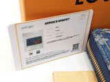 Louis Vuitton X Takashi Murakami Cherry Zip Denim Wallet Sd0726crzdu