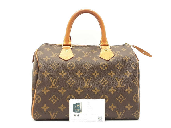 Louis Vuitton Speedy 25 Monogram Coated Canvas Handbag Fw0525wcrdu