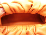 Bottega Veneta Small The Shoulder Pouch Orange Leather Bag Sd0726ezxde