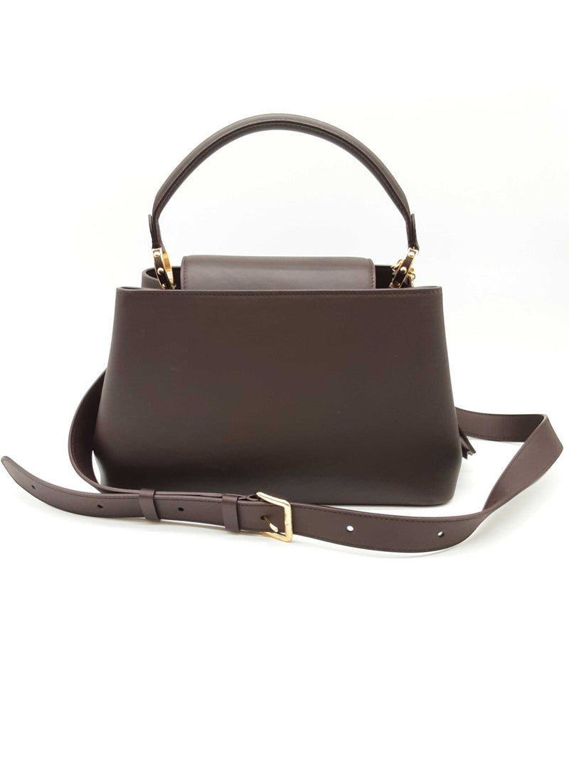 Louis Vuitton Capucines Mm Souple Chocolate Brown Calfskin Handbag Sd0725wzxzde