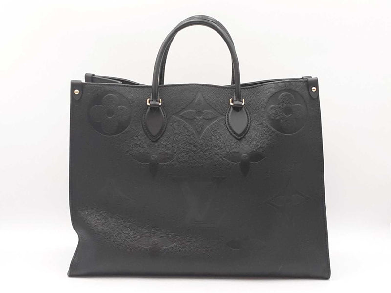 Louis Vuitton Onthego In Monogram Empreinte Giant Black Leather Fw0825lrxzdu