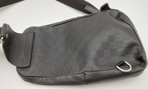 Louis Vuitton Damier Infini Avenue Black Sling Bag Ebprxdu 144030007111