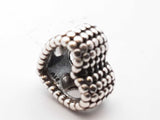 Pandora .925 Silver 3.2g Beaded Open Heart Charm Lh1025lxde