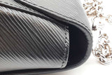 Louis Vuitton Black Epi Leather Twist Lock Shoulder Bag Eb1026ixzde