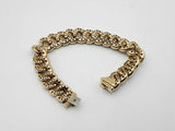 5.76ctw 14k Yellow Gold 36.5 Grams Cuban Bracelet 6 Inch Sd0825lrzxsa