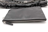Chanel 22 Quilted Black Leather Hobo Shoulder Bag Eb1026olxzsa