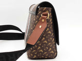 Burberry Notebook Bag In Bridle Brown Print Aa0926pzxsa