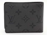 Louis Vuitton Monogram Eclipse Wallet Gray Aa0729ozxsa