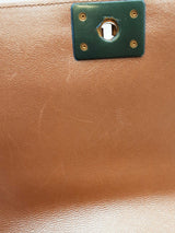 Chanel Quilted Iridescent Pink Leather Boy Bag Eb0526oxerde