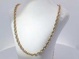 10k Yellow Gold 11.38 Grams Rope Chain 24 Inches Aa0925lcrsa