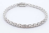 John Hardy Dot Chain 925 Sterling Silver Bracelet 8.6 Grams 7 Inch Eb0626lrxde