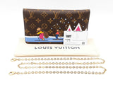 Louis Vuitton Christmas 2018 Skiing Bears Pochette Weekend Bag In Monogram Coated Canvas Fw0625crxdu