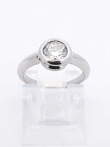 0.50 Cttw Diamond & 950 Platinum Ring 3.5 Grams Size 2.75 Fw1224sxzdu