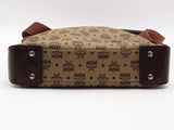 Mcm Unisex Zip Top Sling Bag Beige Aa0826ezsa