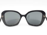 Prada Butterfly-shaped Black & Gold-tone Sunglasses Fw0125ixdu