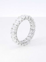 5.01 Cttw Lab-grown Diamond & 14k Gold Eternity Ring 2.5g Size 5.5 Fw0326lorxdu