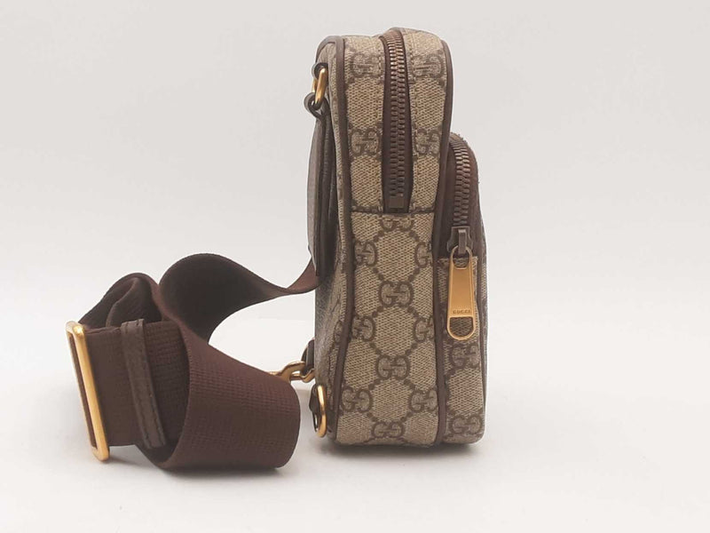 Gucci Ophidia Gg Canvas Cross Body Brown Aa0825rrzsa