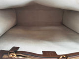 Gucci Gg Coated Canvas Interlocking G Tote Beige Aa0526cpzsa