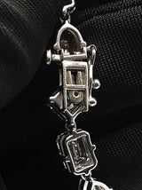 11.53 Cttw Mixed-cut Diamond & 95% Platinum Tennis Bracelet 19.7 Grams 7.5 Inch Fw0626ixzxdu