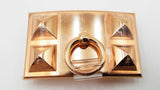 Hermes Collier De Chien Gold Plated Brass Belt Buckle Sd0126pzxdu