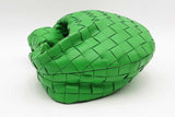 Bottega Veneta Jodie Parakeet Green Intrecciato Leather Handbag Eb0626cxzsa