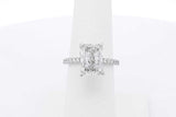 4.74cttw Lab Grown Diamond Ring In Platinum 6.1 Grams Size 6 Eb0826llxzsa