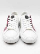 Versace Medusa Smile Sneakers In White Leather Size 40 Fw0626ezdu
