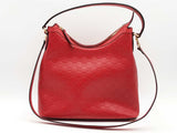 Gucci Guccisima Gg Hobo Red Handbag Aa0926wrzsa