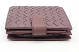 Bottega Venetta Intrecciato Leather Wallet Eb0526lxzde